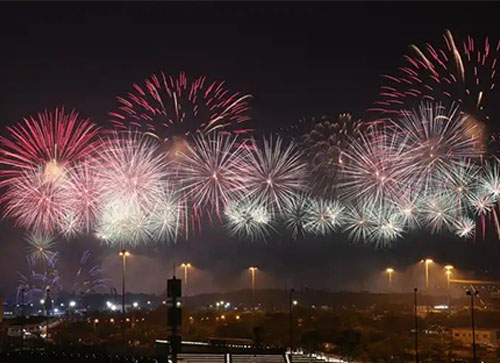 岷县焰火晚会
